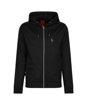 94% Polyester, 6% Elastaan. Trim: Ribben. Stof: Stretch, Tricot. Ontwerp: Chevron, Geborduurd logo. Gemerkte ritstrekker, gesneden en genaaide panelen, getapete schouders. Halslijn: Kapitein. Mouwtype: Met lange mouwen. Zakken: 2 Zijzakken. Bevestiging: Volledige ritssluiting. M: 40 in. L: 42 in. XL: 44 in. XXL: 46 in. 3XL: 48 in.