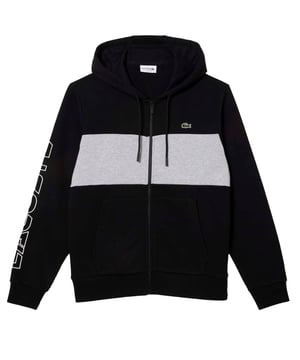 100% Baumwolle. Gewebe: Fleece. Design: Blockfarben, Logo. Kapuzenmerkmale: mit Kordelzug, Jersey-Futter, Aufnähen. Saum: gerippt. Mit Kapuze. Langärmlig. Bündchen: gerippt. Passform: Klassisch. Taschenart: 2 Vordertaschen. Durchgehender Reißverschluss. XS: 104 cm. S: 110,5 cm. M, M: 115,57 cm, 115,57 cm.