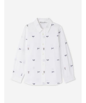 Introducing the exquisite Boys Daho Shirt in Navy by Bonpoint, an essential addition to your boy's wardrobe for SS2025. Crafted with impeccable attention to detail, this shirt is the epitome of luxury and style. Key features include Classic Navy Hue A timeless and versatile deep blue shade perfect for any occasion. Premium Fabric Luxuriously soft materials ensure comfort durability for all-day wear. Refined Cut Expertly tailored to combine traditional style with a modern twist.Elevate your child's fashion quotient with this distinguished piece from Bonpoint. Ideal for both casual and formal settings, the Boys Daho Shirt promises to enchant and impress.