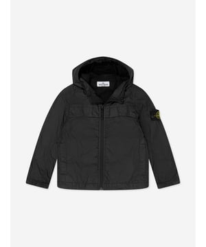 Introducing the Boys Hooded Zip Up Jacket from Stone Island Junior in striking black, a quintessential addition for SS2025 in every young fashionista's wardrobe! Here are the key features of this luxury garment Exclusively Crafted Fabric Utilising high-grade materials for supreme comfort durability. Sleek Design Seamless integration of fashion-forward aesthetics with practical functionality. Iconic Brand Emblem Embellished with the prestigious Stone Island badge, reflecting elite status.Revitalise his style with this elegant, must-have jacket. Secure this timeless piece today!