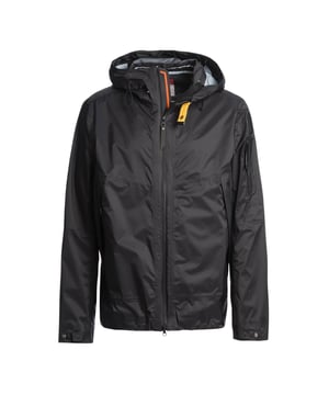 The Parajumpers Also Black Hooded Jacket combines sleek design with durable performance, crafted from 100% polyamide for reliable weather resistance. Its hood offers added protection against the elements, making it an ideal choice for unpredictable conditions. Designed for comfort and style, this jacket ensures you stay warm and dry without compromising on a modern, urban look. Perfect for everyday wear or outdoor adventures, it delivers both functionality and a bold statement in black. Elevate your outerwear collection with this versatile and dependable jacket