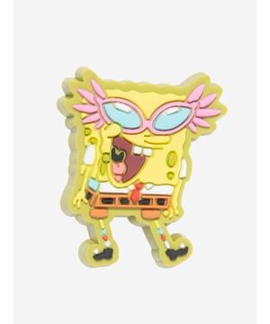 Add a splash of joy to your Crocs with the SpongeBob Jibbitz charm! This delightful accessory features SpongeBob's cheerful face in vibrant colours, fitting snugly into your Crocs' holes. Easy to pop in and out, it's perfect for kids and adults looking to customise their shoes with a touch of undersea fun. Bring SpongeBob along on all your adventuresget your charm today! NOTE Sold Separately to Shoe Not a Toy Not Intended For Children Under 3 Years Of Age