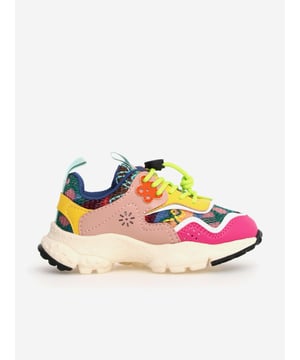 Flower Mountain combine vibrant imagery with beautiful, eco-friendly properties. These Doi trainers in multicolour are engineered from fabulous high quality, perfect for fashion-conscious youngsters. NOTE Fit is Half a Size Up Refer to EU Size. Tech Pattern Lace-Up Closure 100 Polyester