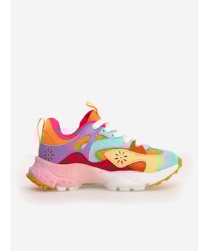 Introducing the exquisite Kids Saburo Trainers by Flower Mountain, a dazzling addition to any young trendsetter's collection for SS2025. Designed with meticulous attention to detail, these multicoloured marvels blend function with flair. Vibrant Design A kaleidoscope of colours ensures your child stands out. Supreme Comfort Crafted for all-day wear without compromising on style. Versatile Fit Ideal for both boys and girls, promoting inclusivity.Elevate your child's ensemble with the Saburo Trainerswhere style meets comfort effortlessly.