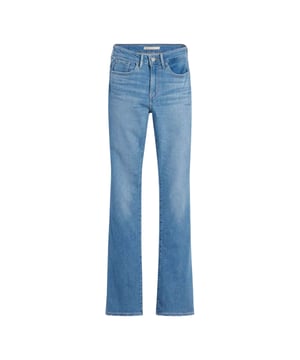 80% Baumwolle, 19% Polyester, 1% Lycra. Gewebe: Denim, Stretch. Design: Logo, Patch. Taschenart: Zwei Seitentaschen, Eine Münzentasche, 2 Taschen hinten. Knopfverschluss, Hosenschlitz mit Reißverschluss. Gürtelschlaufen, Hochgeschnitten, Leder-Aufnäher. Passform: Bootcut.