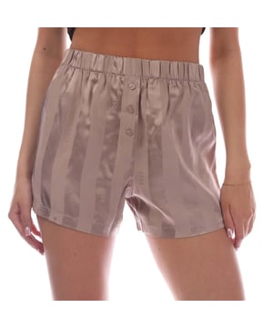 Kunststoff. Gewebe: Jacquard, Satin. Design: Logo. Knopfverschluss, Zum Überziehen. Taille: Elastisch. Passform: Regulär.