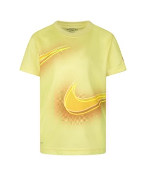 100% Polyester. Stof: Interlock. Ontwerp: Logo, Bedrukt, Swoosh. Hals: Crew Neck. Mouwtype: Korte mouwen. Stoftechnologie: Dri-FIT, vochtafvoerend, sneldrogend. Tagless. Geschikt: Standaard. 3-4 jaar: 23 in.