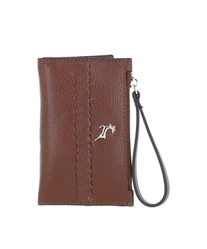 This elegant small ladies' leather purse is crafted from genuine leather for a luxurious feel and lasting durability. Designed for both security and style, it features RFID protection to safeguard your cards from unauthorized scanning. Compact yet practical (L 13 cm x W 2 cm x H 8 cm), it includes an external zip pocket for quick access, five card slots, a photo slot, two small internal pockets for organization, and gold-colored hardware for a stylish finish—perfect for everyday use or as a chic addition to any handbag.