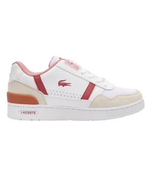 Marke: Lacoste. Obermaterial: PU (Polyurethan), Synthetischer Stoff. Futterstoff: Polyester, Stoff. Einlegesohle: Ortholite-Sohle, Polyester. Laufsohle: Gummi. Gewebetechnik: Atmungsaktiv. Absatz: Flach. niedrig geschnitten. Design: Kontrast Detail, Gesticktes Logo, Perforiert. Zehenstil: Rund. Klettverschluss.
