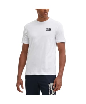 EA7 Men's T-Shirts
Style Code: 3DPT81 PJM9Z
Colour Code: 1200/1554
Colour: Black, Navy 
Material: 100% Cotton
Slim Fit
Made In Cambodia
Crew Neck
Short Sleeve
Machine Washable