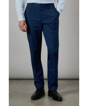 Textured fabric with added stretch for enhanced comfort and movement
        Slim fit design creates a modern, streamlined silhouette
        Side pockets for practicality and everyday functionality
        Clean-cut tailoring with sharp centre crease for a refined finish
        Versatile suit separate that pairs perfectly with matching jacket
    
    These Burton textured trousers combine classic sophistication with modern comfort. The slim fit design offers a contemporary profile that flatters the physique without restricting movement, thanks to the added stretch in the fabric. Perfect for the man who appreciates traditional style with practical benefits, these trousers transition effortlessly from office to evening occasions. Style with the matching jacket and a crisp white shirt for formal events, or dress down with a light blue Oxford shirt for smart-casual gatherings at the pub. The textured finish adds subtle visual interest while maintaining versatility for various settings. These trousers represent the ideal balance of form and function - smart enough for important meetings yet comfortable enough for all-day wear, making them an essential addition to any discerning gentleman's wardrobe.