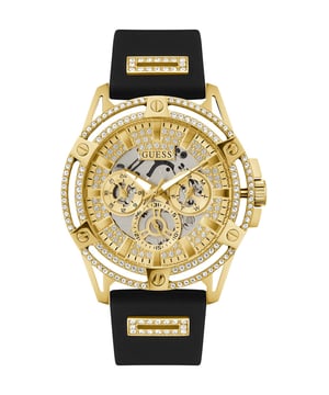 Functional and heard wearing, this Mens King Watch GW0537G2 by Guess will keep ticking away tirelessly on your wrist for many years to come. The Mens King Watch GW0537G2 is the perfect gift.  Dimensions (cm): 9x8x9