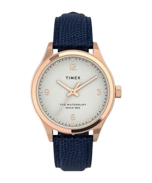 Practical, hardwearing and reliable watches from Timex. This Ladies Waterbury Watch TW2U97600 has all the Timex traits, a sublime meticulously crafted timepiece for all occasions. And like all watches from us, you can buy with complete confidence knowing we are official Timex dealers so your Ladies Waterbury Watch TW2U97600 will arrive with a full manufacturer backed warranty and all documents.  Dimensions (cm): 10x4x6