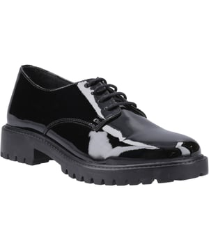 Featuring a leather upper and on trend chunky sole, the Aubrey with its adjustable lace up fastening will keep feet secure and comfortable all day long