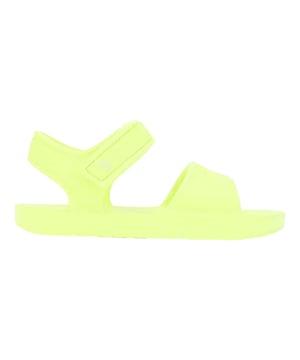 Marke: FitFlop. Obermaterial: Gummi. Mittelsohle: Synthetischer Stoff. Laufsohle: EVA. Gewebetechnik: langlebig, iQushion Technologie. Air-Schaum. Absatz: Flach. Design: Unifarben. Zehenstil: offen. Klettverschluss.