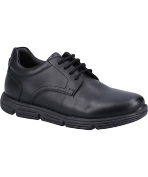 Crafted from quality leather upper, the Adrian School Shoe features a removable Bounce footbed for all day comfort in addition to lace up fastening for a secure fit. Its flexible Bounce outsole allow easy manouvering for those lunch time breaks