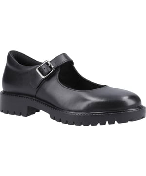 De Aurora Mary Jane is gemaakt van echt leer en heeft een flexibele Bounce-zool, waardoor dit de perfecte schoen voor op school is voor kinderen die onderweg zijn. Het Bounce Footbed zorgt voor energie bij elke stap en biedt daarnaast demping voor de hele dag comfort