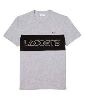 Materiaal: Katoen. Stof: Zwaar, Jersey. Ontwerp: Colour Block, Geborduurd Logo. Hals: Crew Neck. Mouwtype: Korte mouwen. Geschikt: Regelmatig. XS: 36 in. S: 38 in. M: 40 in.