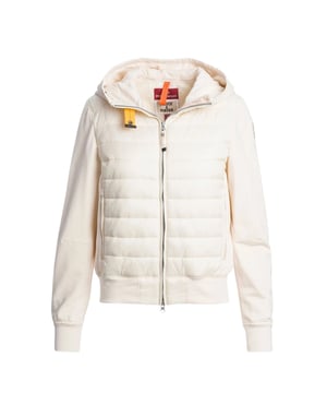 The Parajumpers Caelie Moonbeam White Jacket combines sleek style with practical warmth, crafted from 100% polyester for durability and comfort. Designed for women who value both fashion and function, this jacket offers reliable protection against the elements while maintaining a lightweight feel. Its clean white shade adds a fresh, modern touch to any outfit, making it perfect for everyday wear or outdoor adventures. Elevate your wardrobe with this versatile piece that promises to keep you comfortable and looking effortlessly chic in cooler weather