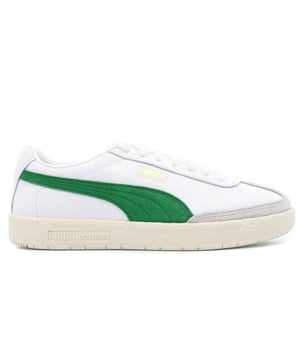 Clean, classic, and elevated — the Puma Oslo-City Premium Men’s Trainers bring a timeless streetwear silhouette to modern wardrobes. Originally introduced for the 1952 Oslo Winter Games, this heritage style returns with premium materials and minimalist design, redefined in a crisp all-white finish.
Key Features:
Premium Leather Upper:

Smooth and supple leather construction for a clean look and elevated everyday comfort.

Low-Profile Rubber Midsole:

Provides lightweight cushioning and a stable, streamlined base ideal for all-day wear.

High-Grip Rubber Outsole:

Delivers durable traction and a retro-inspired tread pattern that nods to the shoe’s sport roots.

Tonal Detailing &amp; Minimal Branding:

Subtle Puma Formstrip and gold-foil Puma branding offer understated elegance with vintage character.

Textile Lining &amp; Padded Collar:

Enhances internal comfort with a soft fit around the ankle and foot.

Classic Lace-Up Closure:

Allows for an adjustable and secure fit, maintaining the timeless sneaker silhouette.

Whether you’re embracing vintage vibes or elevating your off-duty rotation, the Puma Oslo-City Premium Trainers deliver heritage charm with a contemporary edge.