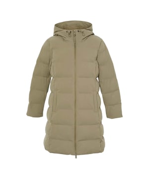 Design: Gesteppt. Gewebetechnik: Dauerhaft wasserabweisende Oberfläche. Bündchen: anpassbar. Mit Kapuze. Langärmlig. Kapuzenmerkmale: Aufnähen, Knebel-Einstellung. Taschenart: Zwei Seitentaschen, 1 Innentasche. Durchgehender Reißverschluss. Saum: anpassbar. M: 88,9 cm.
