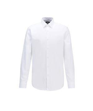 100% Baumwolle. Design: Unifarben. Button-Down-Kragen. Passform: Schmal. Kentkragen, Schaftrand zum Umklappen. Langärmlig. Bündchen: Eckige Kante.