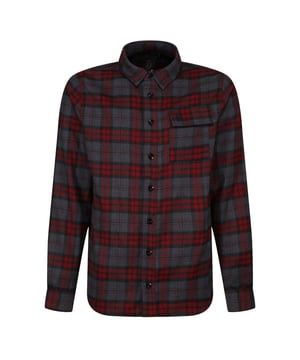 65% Polyester, 35% Katoen. Stof: Zachte aanraking. Ontwerp: Geruit. Zakken: 1 borstzak. Sluiting: Knoopsluiting. Mouwtype: Met lange mouwen. Halsuitsnijding: Omgeslagen kraag. Geschikt: Regelmatig. S: 38 in. L: 42 in.