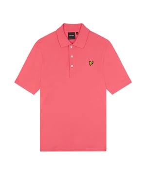 97% Baumwolle, 3% Elastan. Gewebetechnik: Stretch. Gewebe: Trikot. Design: Gesticktes Logo, Unifarben. Passform: Regulär. Geknöpft, Gerippter Kragen. Bündchen: gerippt. Kurzärmlig. XS: 87,63 cm. S: 93,98 cm. M: 99 cm. L: 105,5 cm. XL: 112 cm. XXL: 124,46 cm. 3XL: 134,5 cm. 4XL: 145 cm. 5XL: 155 cm.