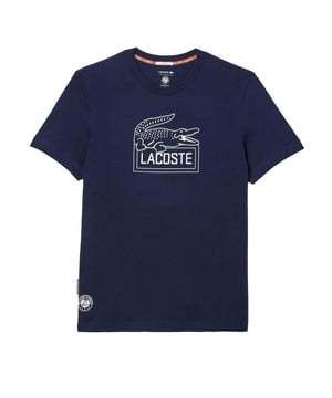 Materiaal: Biologisch Katoen, Polyester. Stof: Jersey. Ontwerp: Logo. Hals: Crew Neck. Mouwtype: Korte mouwen. Stoftechnologie: Ademend, Ultra Dry. Gemerkt halsetiket. Geschikt: Regelmatig. XXS: 34,5 in. XS: 36,5 in. S: 38 in. M: 39,5 in. L: 41 in.