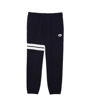 Bio-Baumwolle. Gewebe: Fleece, Beflockt. Design: Logo, Mit Streifendetail. Zum Überziehen. Taschenart: Zwei Seitentaschen. Taille: mit Kordelzug. Passform: Regulär.
