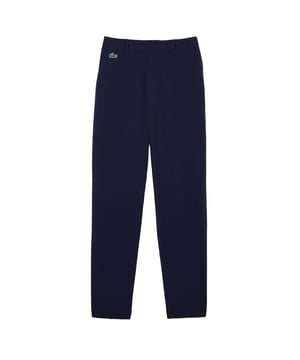 90% Polyester, 10% Elastan. Gewebe: Stretch, Taft. Design: Logo, Unifarben. Knopfverschluss, Haken. Gewebetechnik: Leicht. Taschenart: Zwei Seitentaschen, 2 Taschen hinten, Geknöpft. Taille: Silikon Taillenband.