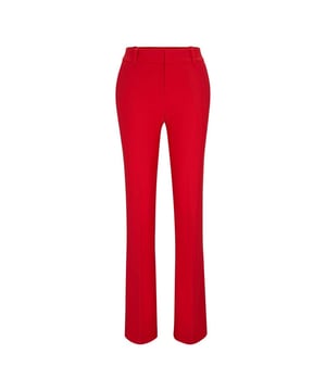64% Polyester, 31% Viscose, 5% Elastaan.. Ontwerp: Eenvoudig. Sluiting: haak en grendel, ritssluiting. Riemlussen. Zakken: 2 Zijzakken, 1 Achterzak. Geschikt: Regelmatig.