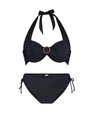 Just like you dreamed it! Lef met klasse, dat is hoe we deze serie zouden omschrijven. De serie bestaat uit een bikini set die verkrijgbaar is in 2 kleuren! De bikini set bestaat uit een halternek top en een broekje! Door de opvallende accessoire bij de top trekt deze bikini de aandacht. Ben je iemand die graag opvalt? Kies voor de rode kleur! Wil je liever iets minder opvallen? Maak je geen zorgen, want deze gave set is ook in het zwart verkrijgbaar! De bandjes kunnen zowel halternek als recht gedragen worden.