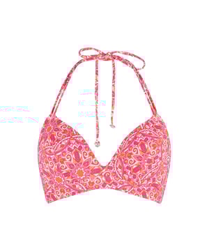 Crazy wild & fun - Deze serie heeft een sexy uitstraling met een unieke zebra print. Deze triangle padded bikini top is voorgevormd en heeft verstelbare touwtjes in de nek.