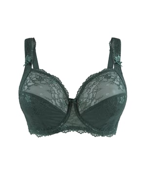 Der BH 1400-5A mit Full Coverage ist eine Variante des 1400-5 aus der LingaDore Daily Kollektion. Dieser tolle BH ist für Frauen mit größeren Brüsten geeignet, die gerne einen schönen, femininen BH tragen. Dieser nicht vorgeformte Bügel-BH hat eine super schöne Passform und geht bis zur Körbchengröße G! Der BH ist mit luxuriöser Spitze über der ganzen Brust verziert. Und das alles zu einem erschwinglichen Preis!