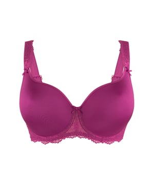De uni-fit plus bh is een echte topper voor de vollere borst. De bh geeft extra support door de bredere schouderbandjes, stevige wings en het hoge middenvoorstuk.   De bovenkant van de cups bevat elasticiteit, daardoor past de cup zich makkelijk aan de borst aan. De bh heeft prachtig kanten details en is onzichtbaar onder strakke kleding.