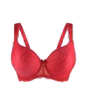 De uni-fit plus bh is een echte topper voor de vollere borst. De bh geeft extra support door de bredere schouderbandjes, stevige wings en het hoge middenvoorstuk.   De bovenkant van de cups bevat elasticiteit, daardoor past de cup zich makkelijk aan de borst aan. De bh heeft prachtig kanten details en is onzichtbaar onder strakke kleding.