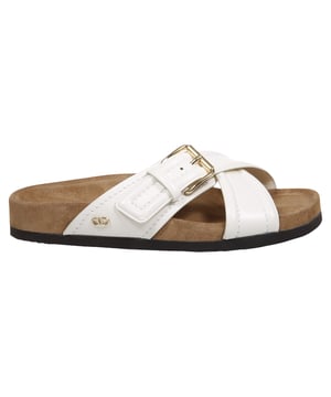 Material: 100 % Kalbsleder

Innenmaterial: Leder
Innensohle: Leder
Sohle: Gummi
Runde Zehenpartie
Marken-Innensohle
Verstellbarer Schnallenriemen
Schlupfschuh
Innensohle aus Wildleder
Hergestellt in Italien
Geschlecht: DAMEN
Produktcode: 4W0S0IZ5VRN_YVR
Code: SHO VQ 2 SN FW24 11853
