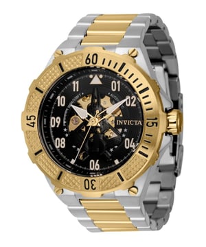 El Invicta 39911 tiene una caja de acero inoxidable de 50 millimetros con una esfera negro.
Esta modelo funciona con un movimiento de Automático preciso.
Resistencia a la presión de aqua de 10 bares.
Este modelo es parte de la colección Invicta Aviator.

2 años de garantía Invicta.