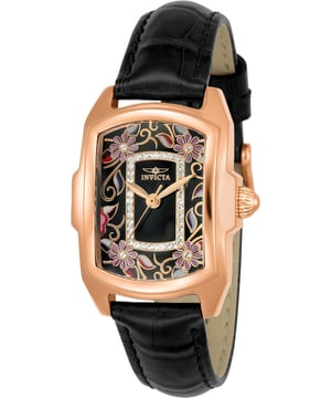 De Invicta 23221 heeft een roestvrijstalen horlogekast van 29 millimeter met een zwarte wijzerplaat.
Dit model wordt aangedreven door een accuraat Quartz uurwerk.
3 bar waterdicht.
Dit model is onderdeel van de Invicta Lupah collectie.

Inclusief 2 jaar garantie.