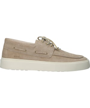 Sneaker (low) der Marke Blackstone. In der Farbe LEMON PEPPER. Hergestellt aus Suede mit einem Futter aus Leather. Dieser Schuh ist mit einer Cup Sohle gefertigt.