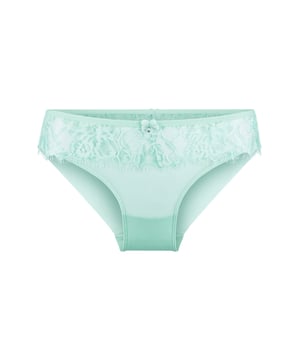 Coral Tones.... Een echte frisse serie voor dit seizoen! Deze romantische serie met veel kant mag niet ontbreken in je collectie. De achterzijde van deze slip bestaat volledig uit semi-transparante stof wat zorgt voor een extra luxe gevoel, voor elke leeftijd en elk lichaam!