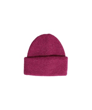 Marca: Piezas.
  Genero: Mujer.
  Tipo: Gorras.
  Temporada: Otono/Invierno.
  Color: fucsia.
  Codigo del articulo: 17114859.
  Composicion: 95% poliester 5% lurex.
  Lavado: lavar a maquina a 30Â°.