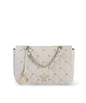 Bolso de mano para mujer V Italia.
  Estilo: M392 SAUVAGE LATTE.
  Color: Blanco.
  Composicion: 100% Cuero.
  Hecho en Italia.
  Dimensiones: 26x17x10 cm.
  Funcional y elegante.
  Perfecto para la coleccion de accesorios de lujo.