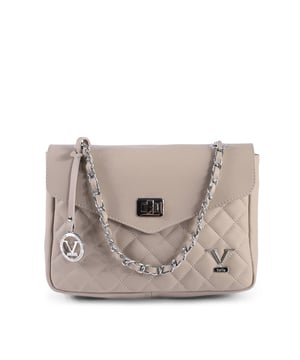 Bolso de mujer.
  Estilo: V024M.
  S SAUVAGE MARMO.
  Color: Taupe.
  Composicion: 100% piel.
  Hecho en Italia.
  Dimensiones: 27x19x7 cm.