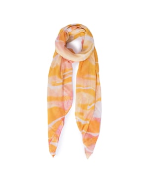 Must
  have accessoire voor vrouwen
  Perfect voor de lente/zomer
  Mooie oranje kleur met een gekleurd patroon
  Gemaakt van 100% polyester
  Machinewasbaar op 30Â°