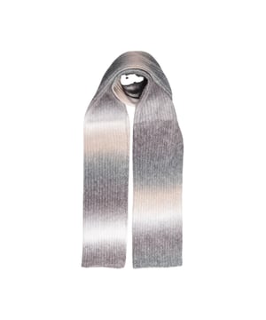 Marca: Solo.
  Genero: Mujeres.
  Tipo: Bufandas.
  Temporada: Otono/Invierno.
  Color: Gris.
  Patron: Rayas.
  Codigo del articulo: 15323391.
  Composicion: 87% acrilico 4% lana 9% nailon.
  Lavado: Lavar a maquina a 30Â°.