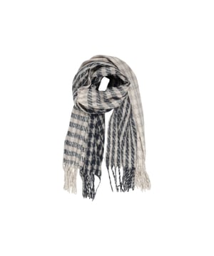 Marca: Solo.
  Genero: Mujeres.
  Tipo: Bufandas.
  Temporada: Otono/Invierno.
  Color: gris.
  Patron: cuadros.
  Codigo del articulo: 15323435.
  Composicion: 100% poliester.
  Lavado: lavar a maquina a 30Â°.
