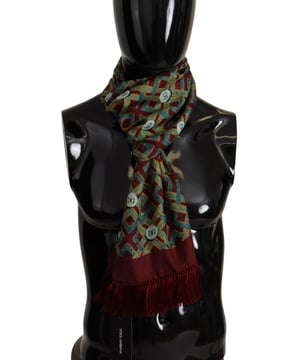 Marca: Dolce & Gabbana.
  Condicion: A estrenar con etiquetas.
  Material: 100% seda.
  Color: Multicolor.
  Detalles del logotipo.
  Hecho en Italia.
  Tamano: 180cm x 30cm.
  Genero: Hombres.