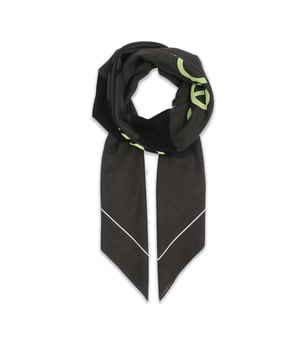 Tipo: Bufandas.
  Marca: Calvin Klein.
  Genero: Mujeres.
  Temporada: Primavera/Verano.
  Color: negro.
  Patron: estampado.
  Tamano (cm): 130x130x0.01.
  Lavado: lavado en seco.